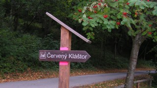 Do Czerwonego Klasztoru Droga pienińska